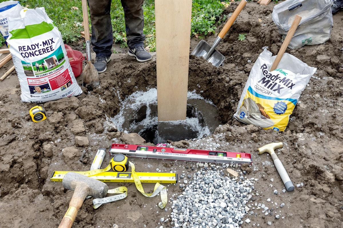 Outils et matériaux nécessaires